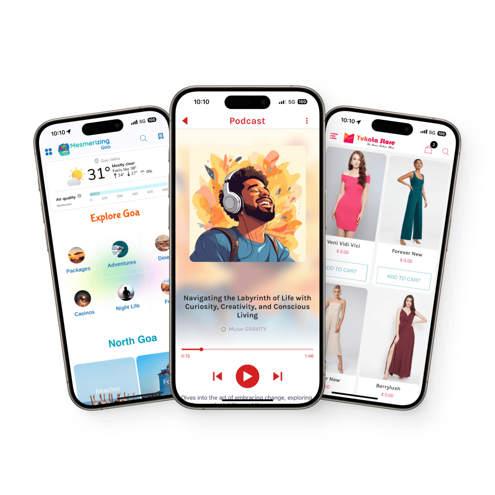 Apps made with Muse mBaaS